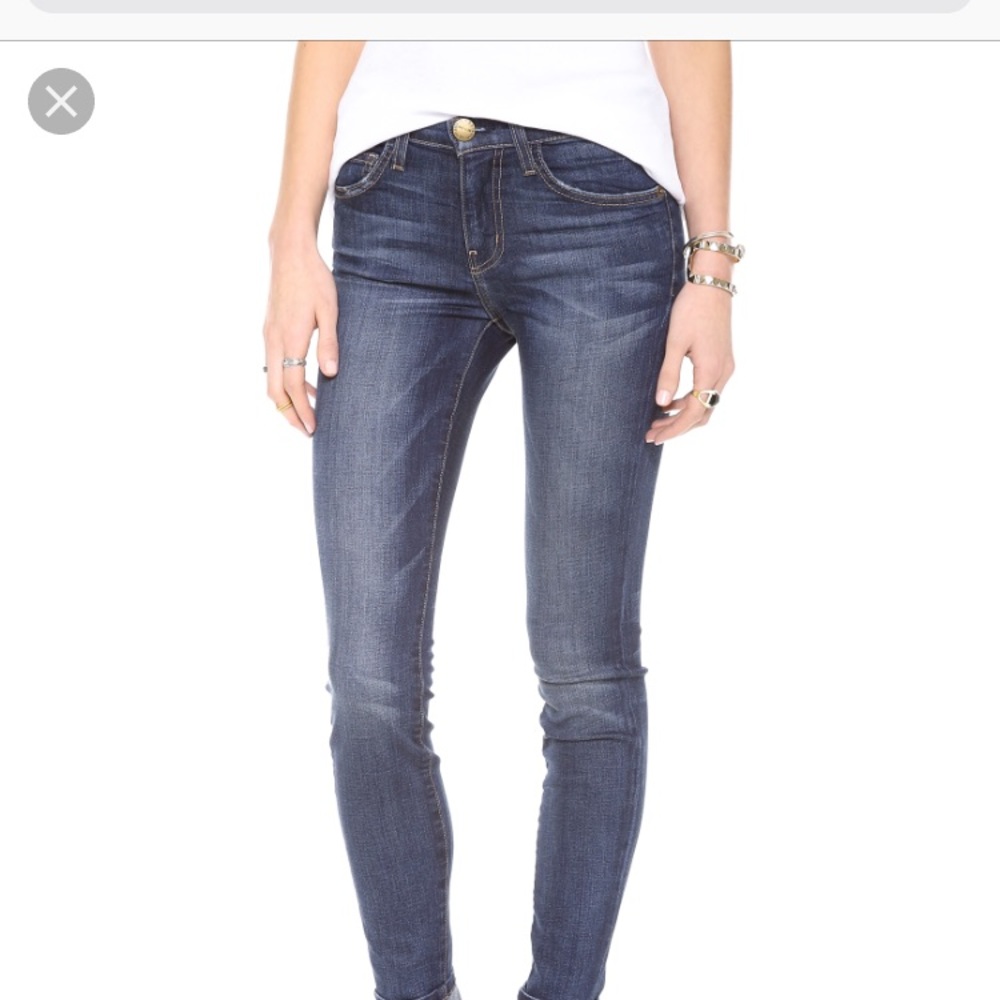 Current Elliott high waist skinny jean